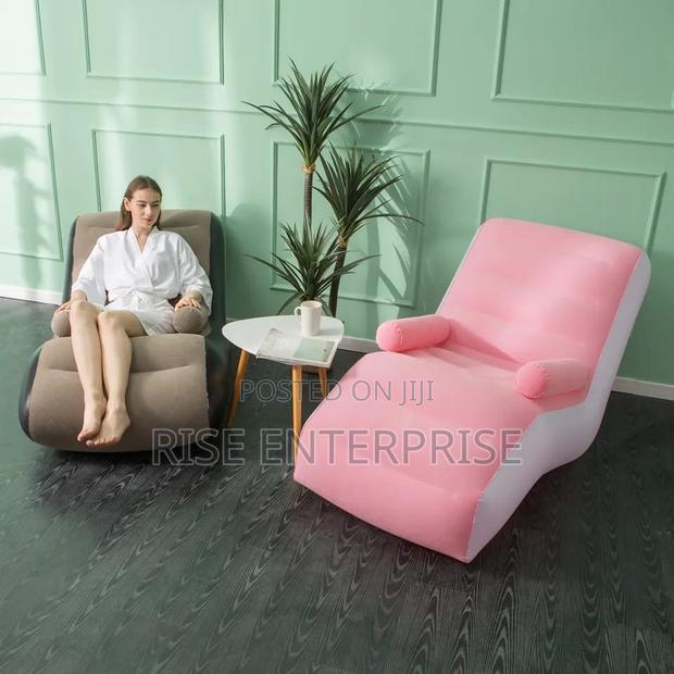 New Design Inflatable Seat With Armrest Plus FREE PUMP - main view