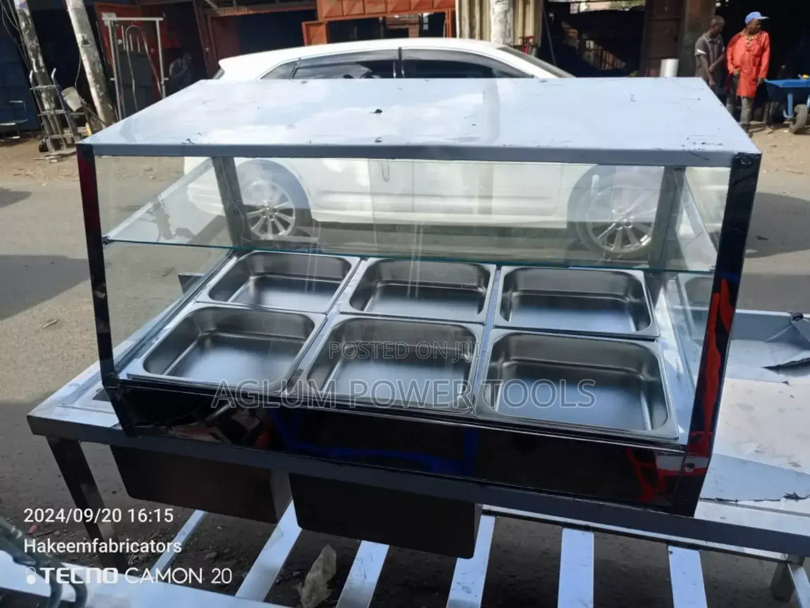 Juakali Food Warmer With Chaffing Dish