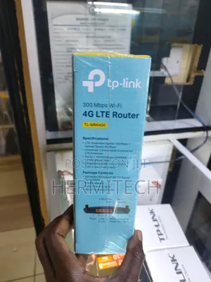 Tp Link 300mbps 4g LTE Wireless Router Tl-Mr6400