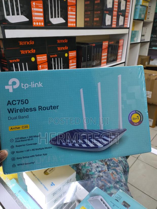 Tp Link Ac750 Wireless Router Dual Band Archer C20