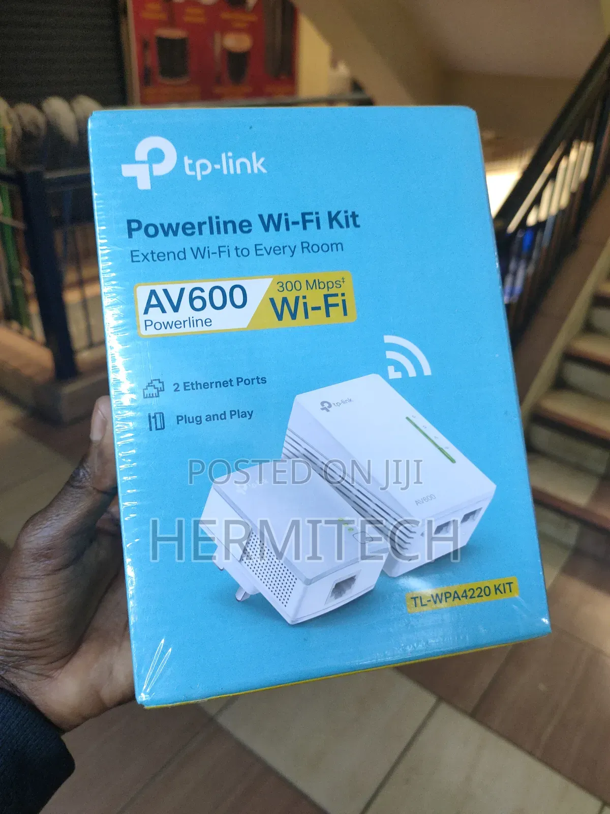 Tp Link Av600 Powerline Wifi Kit Tl-Wpa4220 Kit