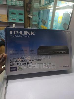 Tplink 8 Port Gigabit Desktop/Rackmount Switch 8-Port Poe - main view