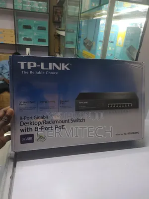 Tplink 8 Port Gigabit Desktop/Rackmount Switch 8-Port Poe