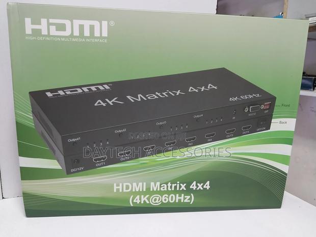 At 60hz Hdmi Matrix Switch 4x4 Hdmi Matrix Switcher Splitter