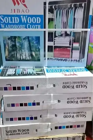 Packaged Portable Wooden Wardrobes