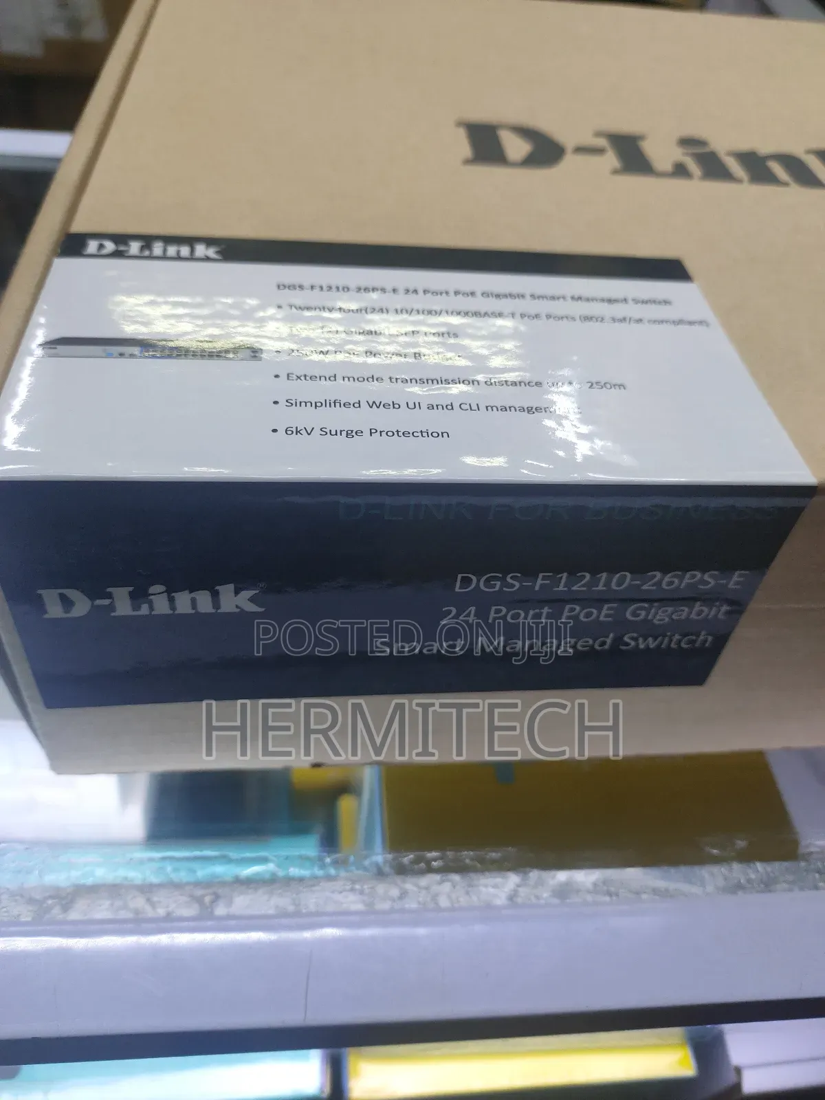 D-Link 24 Port Poe Gigabit Smart Managed Switch