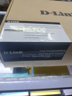 D-Link 24 Port Poe Gigabit Smart Managed Switch
