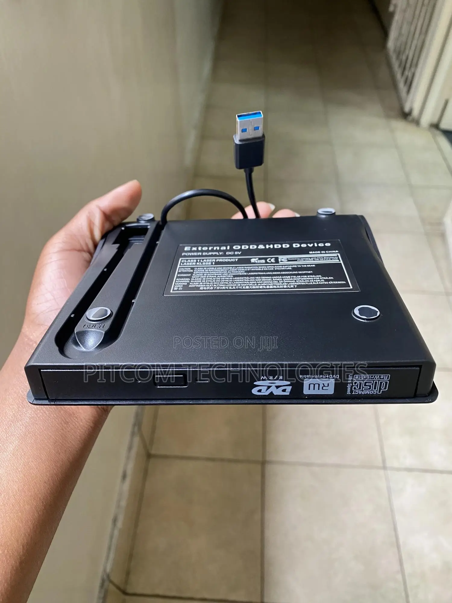 External Utra Slim DVD Writer
