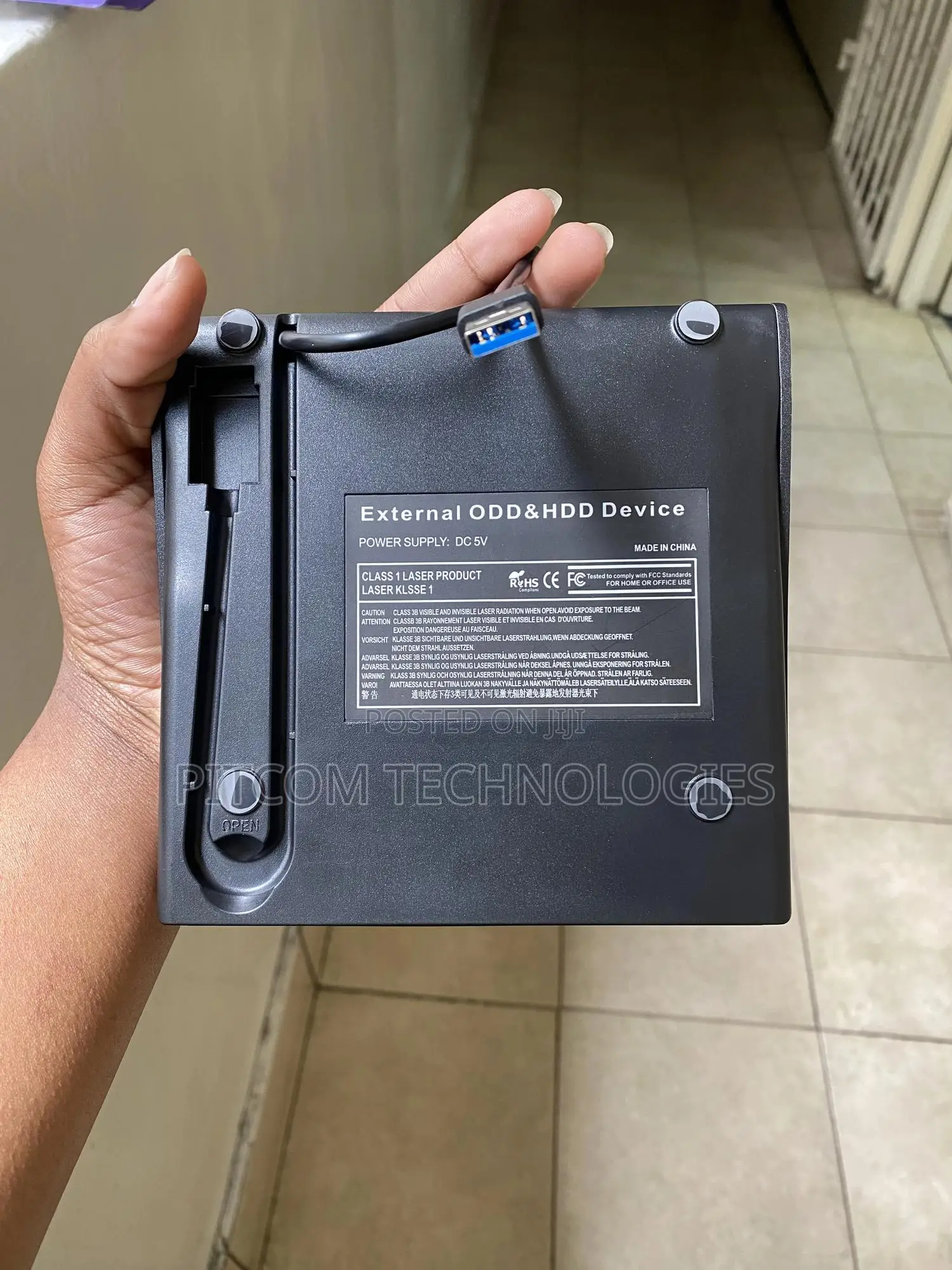External Utra Slim DVD Writer