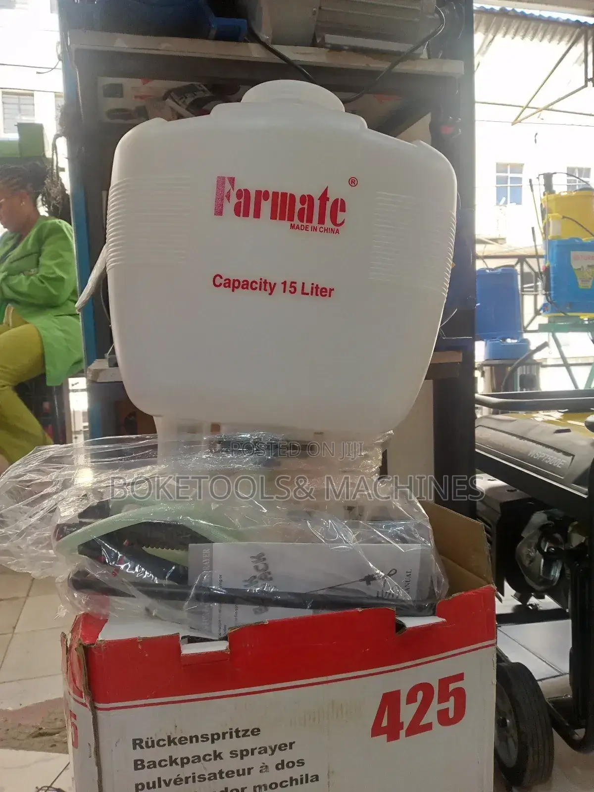Farmate Manual 15L Knapsack