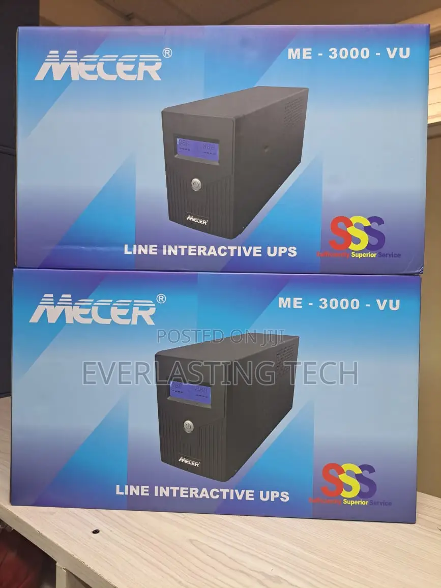 Mecer 3000va Line Interactive 3kva Ups