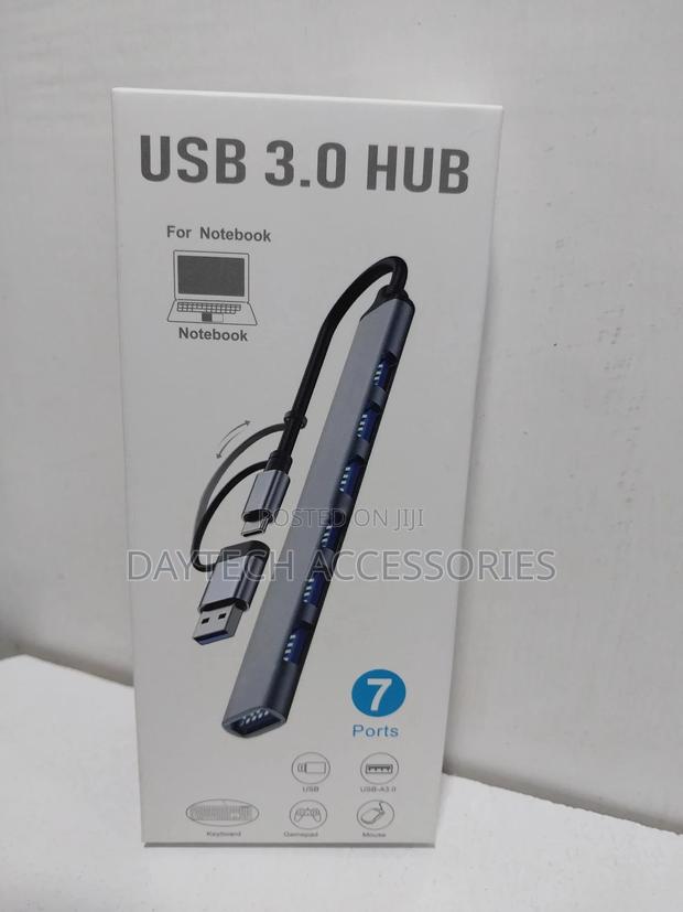 General 7 Port Usb Hub 3.0 High Speed Usb 3.0 Hub
