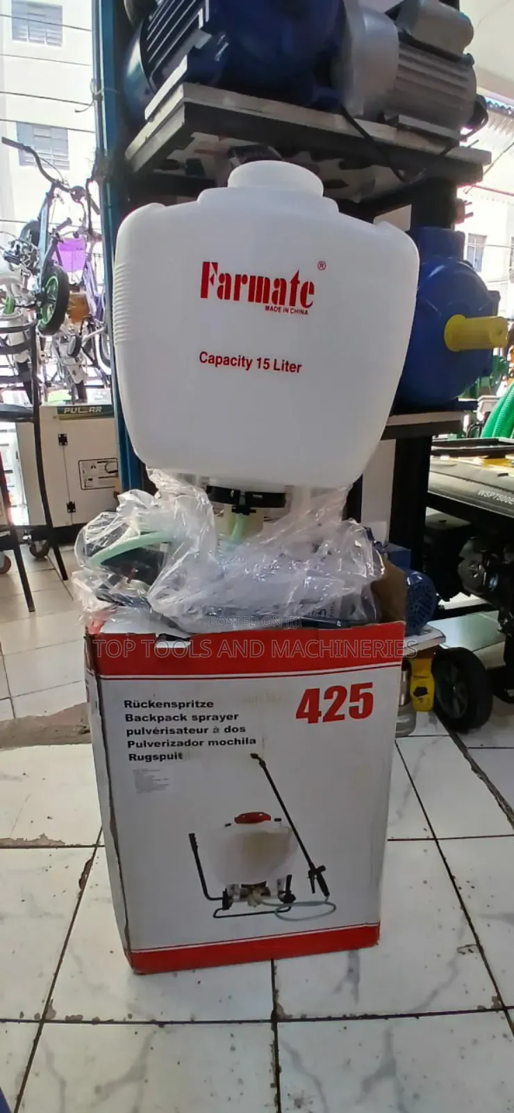 Farmate 15 Litres Manual Knapsack Sprayer