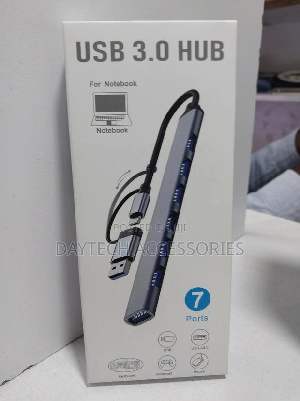 General 7 Port Usb Hub 3.0 High Speed Usb 3.0 Hub - thumbnail 2
