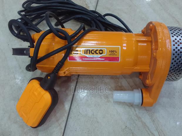 Ingco Spc3708 Submersible Pump 0.5hp 370W