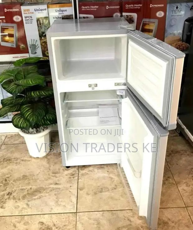 Volsmart 108L Double Door Fridge Freezer Energy Saving.