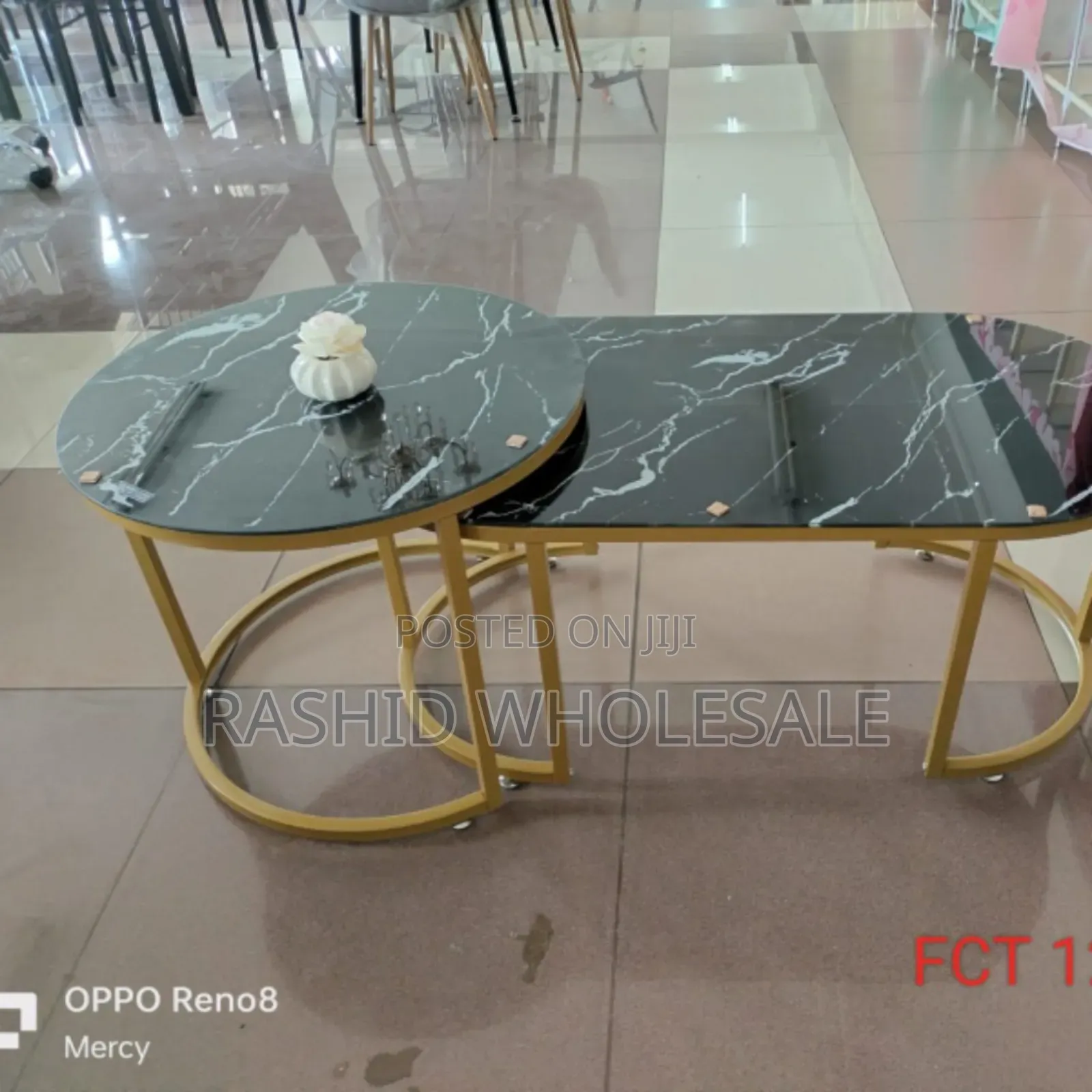 Marble Table,Black