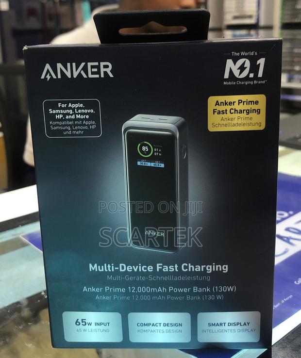 Anker Prime 12,000mah Power Bank (130w) - thumbnail 2