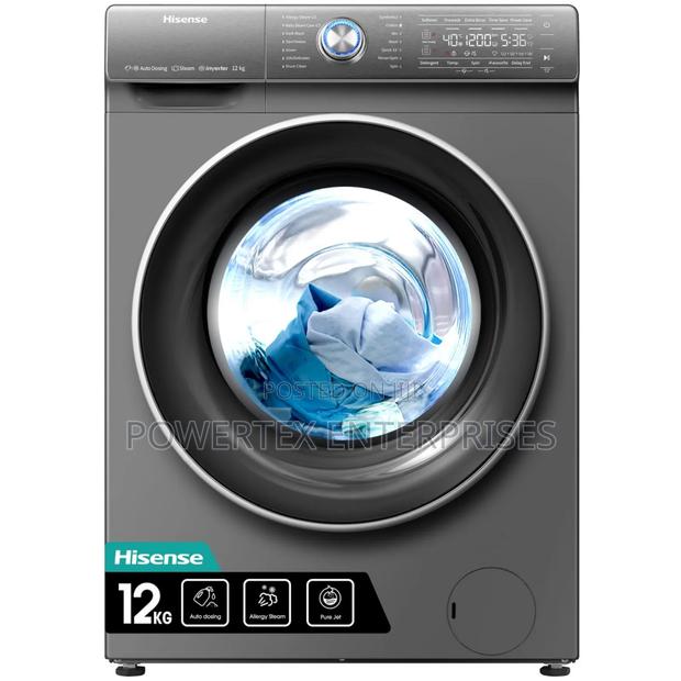 Hisense 12/8 KGS Washing Machine - main view