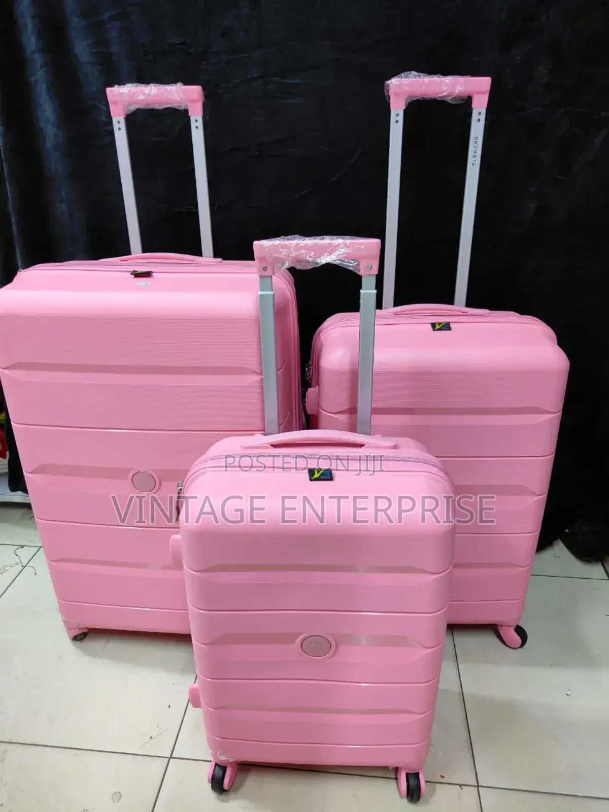 Unbreakable Rubber Suitcase , Suitcase Set