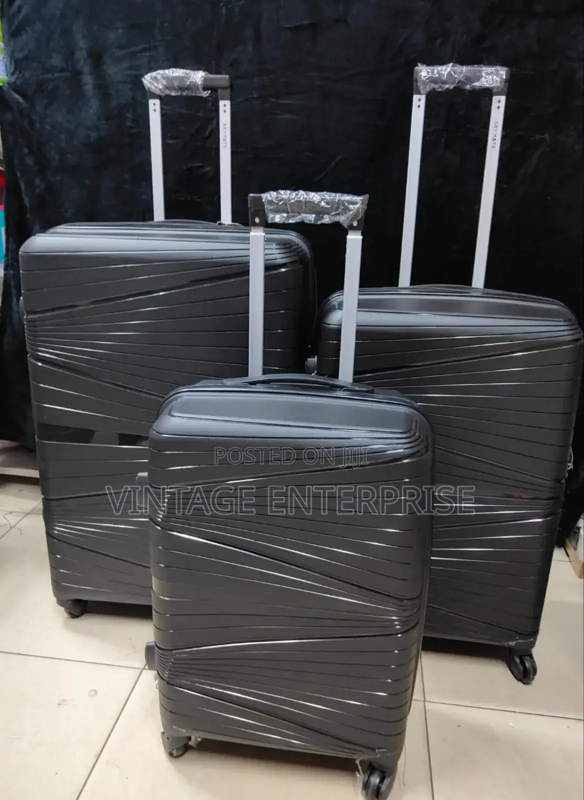 Unbreakable Rubber Suitcase , Suitcase Set