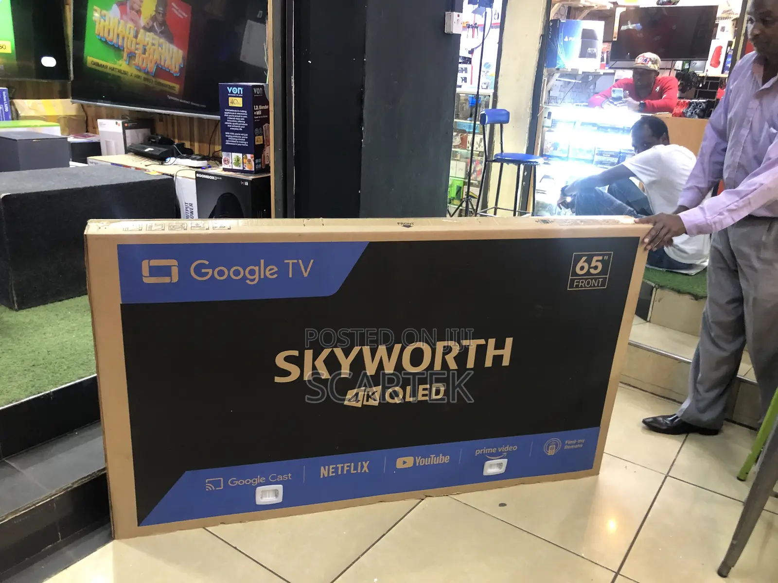 Skyworth Qled 65q6500g 65”