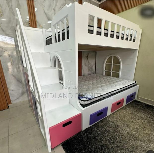 Kids Double Decker With Storage - thumbnail 3