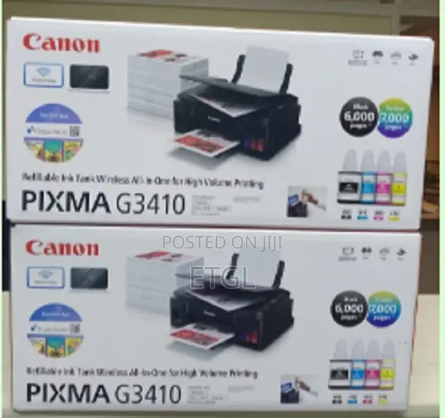 Canon Pixma G3410 A4 Colour Multifunction Printer