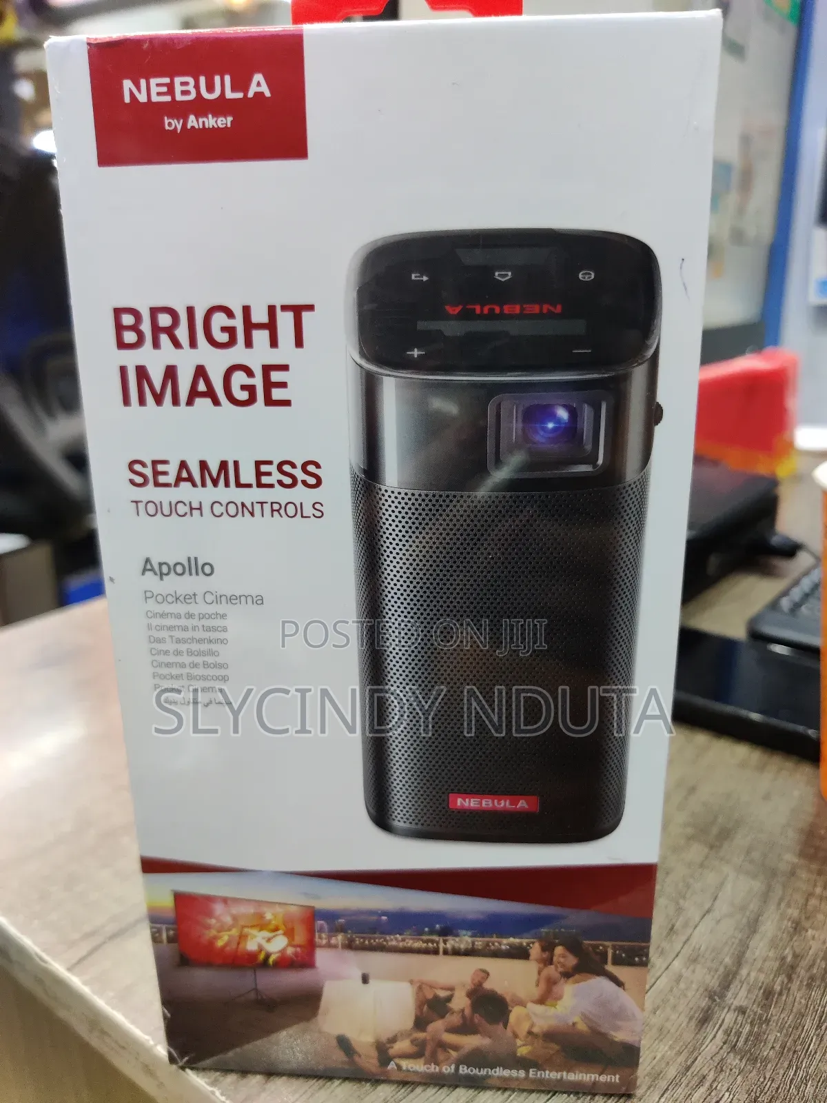 Nebula by Anker Apollo Projector ( Seamless Touch Control)