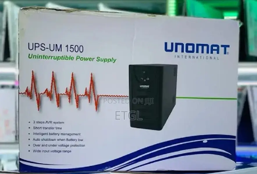 Unomat 1500VA Line Interactive UPS