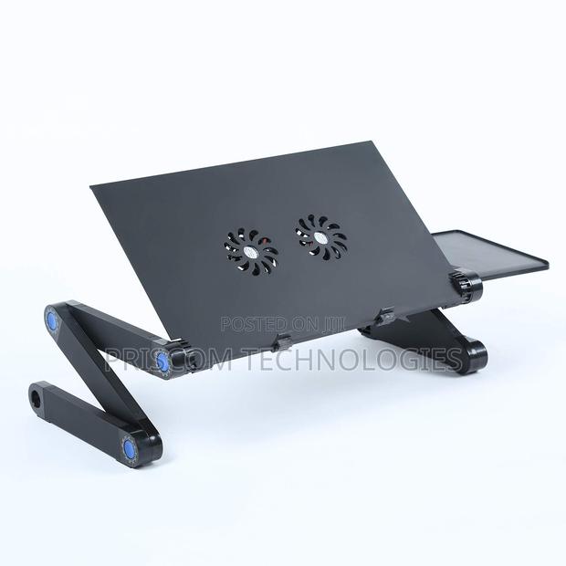 Executive Portable Adjustable Aluminum Laptop Stand CPU Fans - thumbnail 2