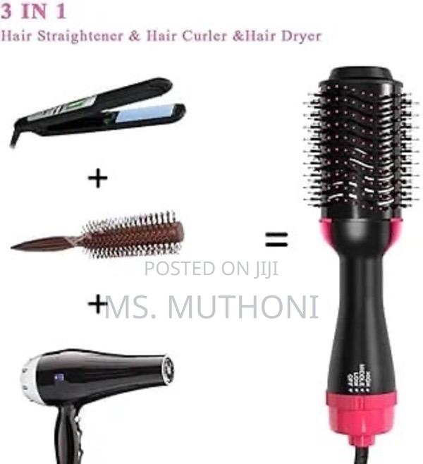 3 in 1 Multifunctional One Stop Hot Air Brush* - thumbnail 5