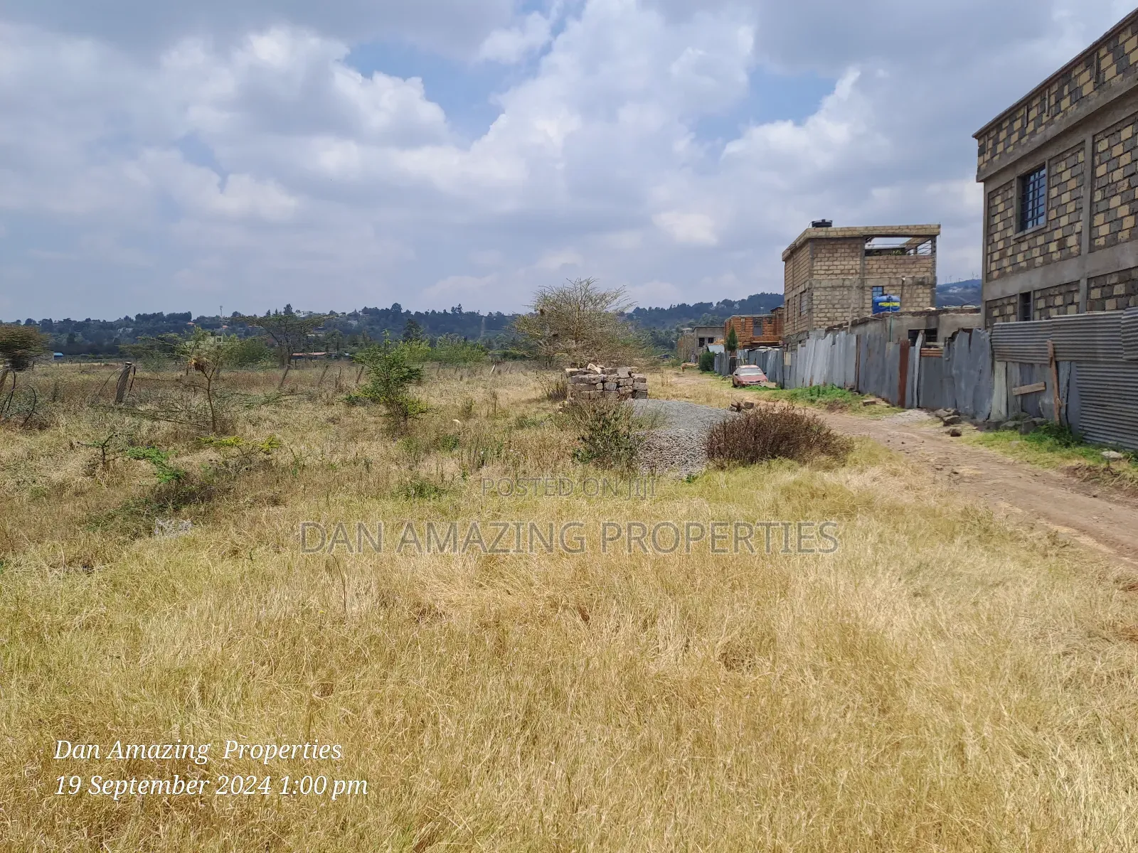 50 by 100 Plot in Ngong Kibiku for Sale 200mts From Tarmac