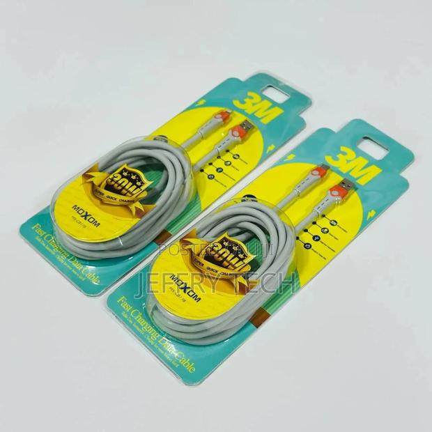 MOXOM 30W Thick Cable 3M Fast Charging Wire - thumbnail 3