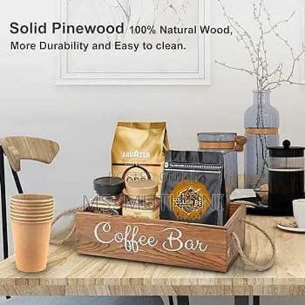 Wooden Coffee / Tea Organizer - thumbnail 4