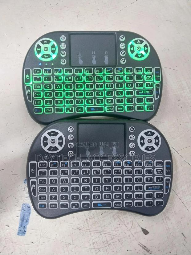 Wireless Backlit Mini Keyboard Touch-Pad - thumbnail 2