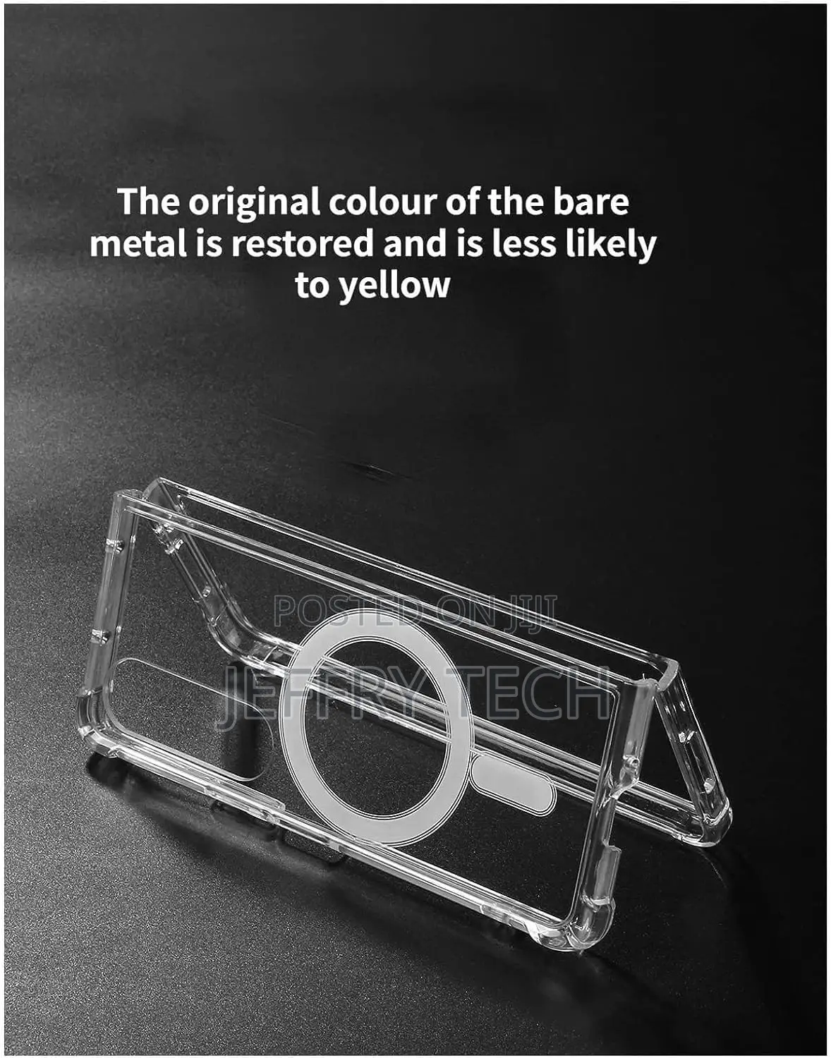 Clear Magnetic Case for Samsung Galaxy Z Fold 1 / Z Fold 2 [
