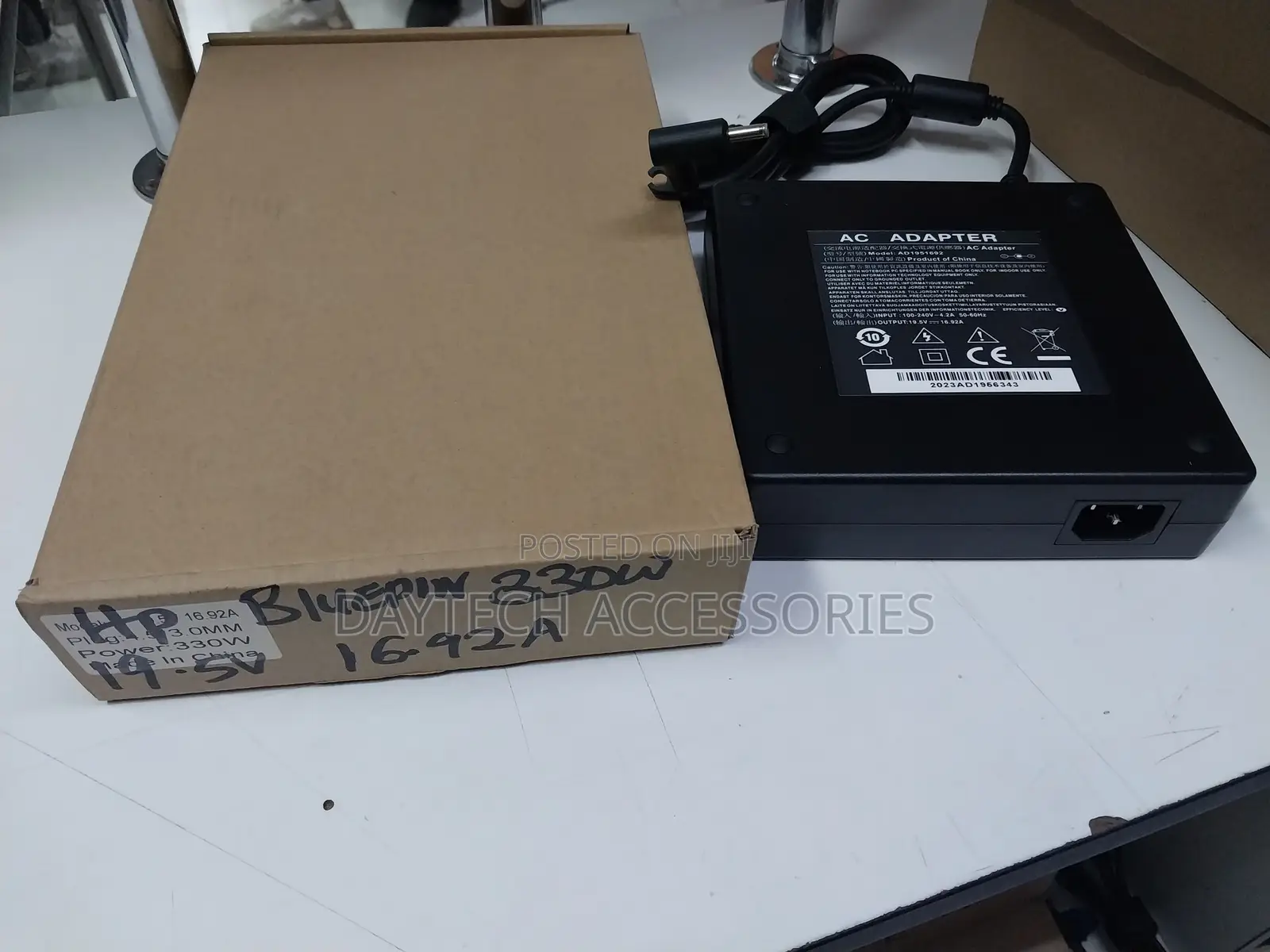 Adapter for Hp Omen 17-Ck1111nr, 19.5v 16.92a (4.5*3.0) Pin