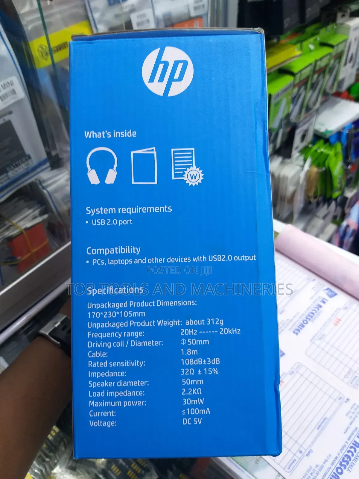 HP H100 Stereo Gaming Headsets With Mic