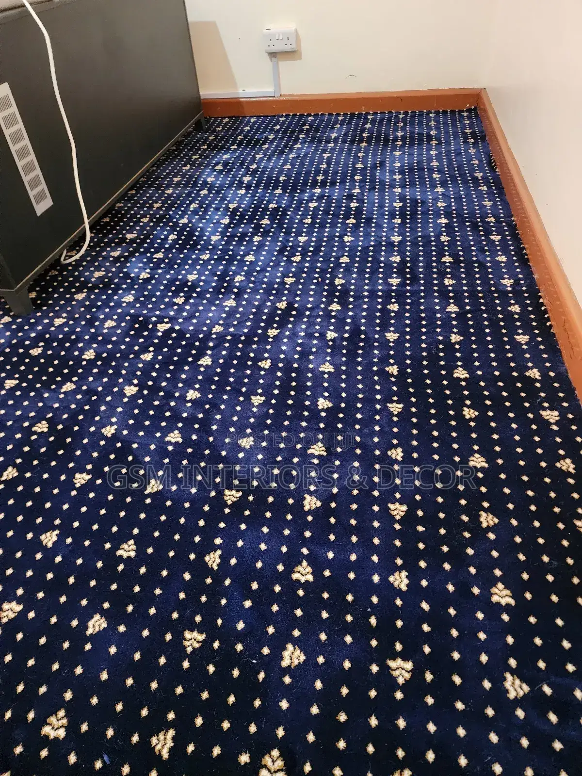 Blue Office Carpets