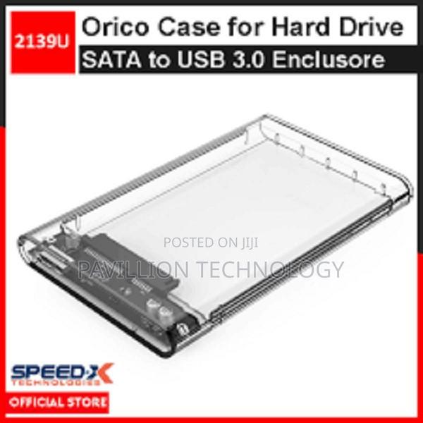 Transparent External HDD Casing/ Enclosure - thumbnail 7