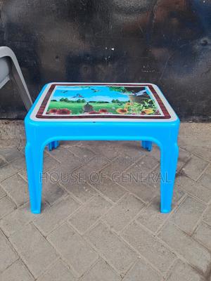 Kindergarten Study Plastic Table - main view