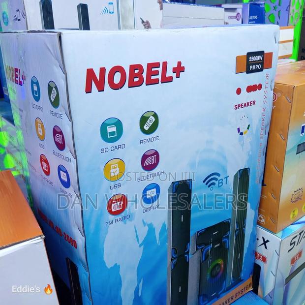 Nobel 2080 Subwoofer FM RADIO,BT,Aux Port and Usb