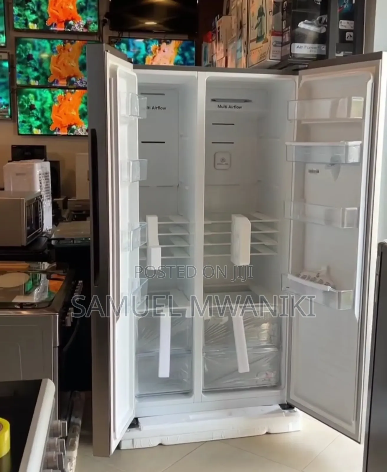 Hisense Side by Side Fridge 518l No Frost Latest Model