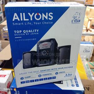 Ailyons 2.1 Ch Subwoofer Speaker System Bluetooth/Usb/Fm - thumbnail 2