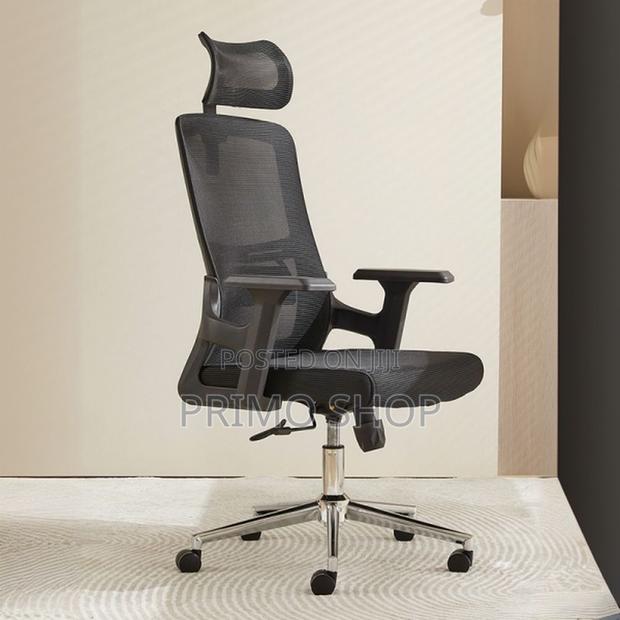 Office Chair, High-Back Executive Office Chair With Headrest