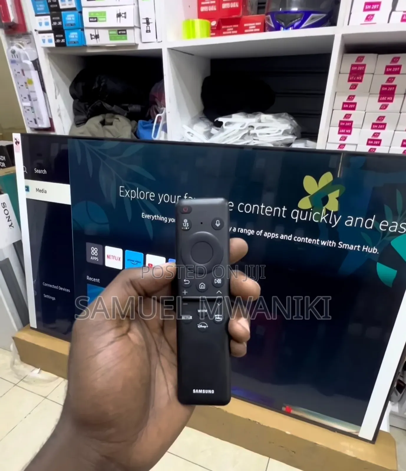 Samsung 85′′ Crystal UHD Smart TV New Model