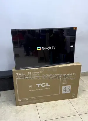 TCL 43" Uhd HDR Google Frameless Tv 2 Years Warranty