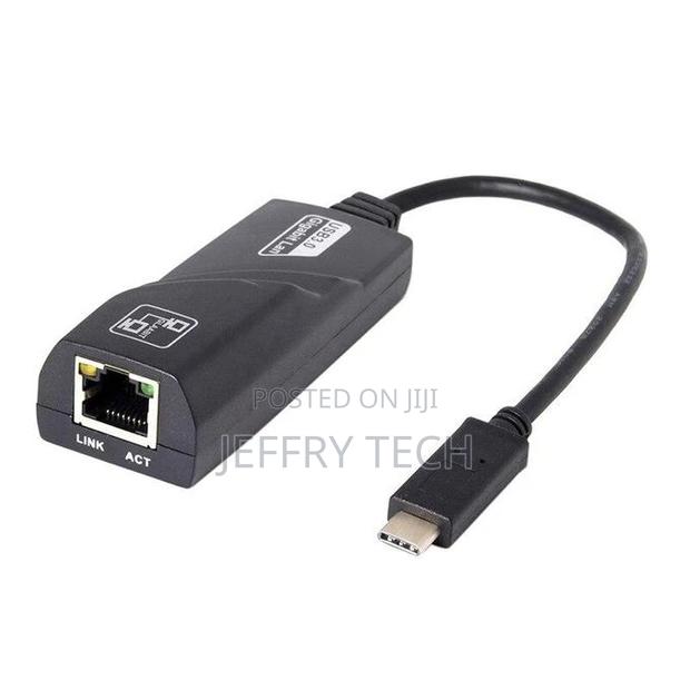 Type C to RJ45 Network Card Reversible USB 3.1 Interface USB - thumbnail 3