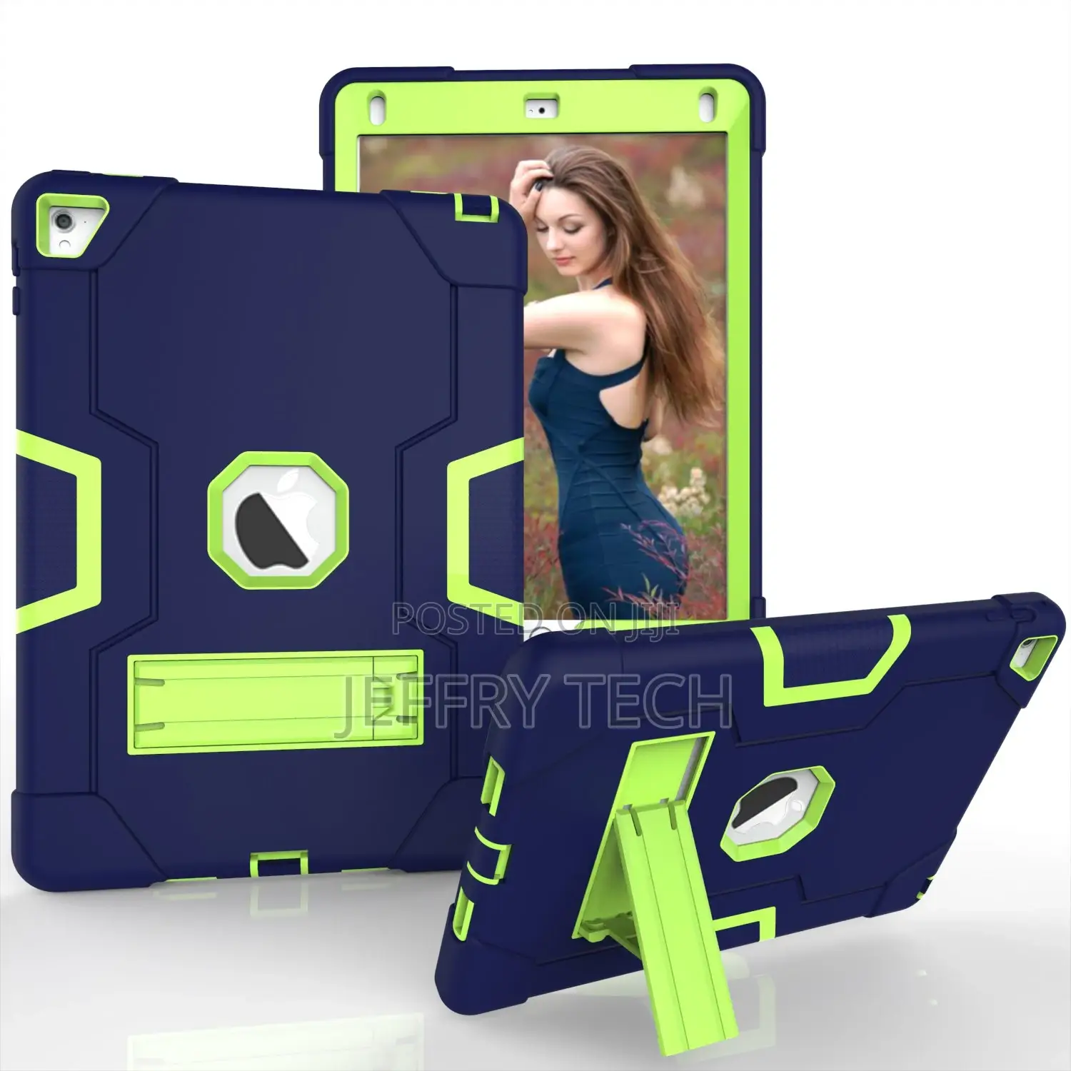 iPad Air 2 Case, iPad Pro 9.7 PC Bumper Armor Defender Heavy